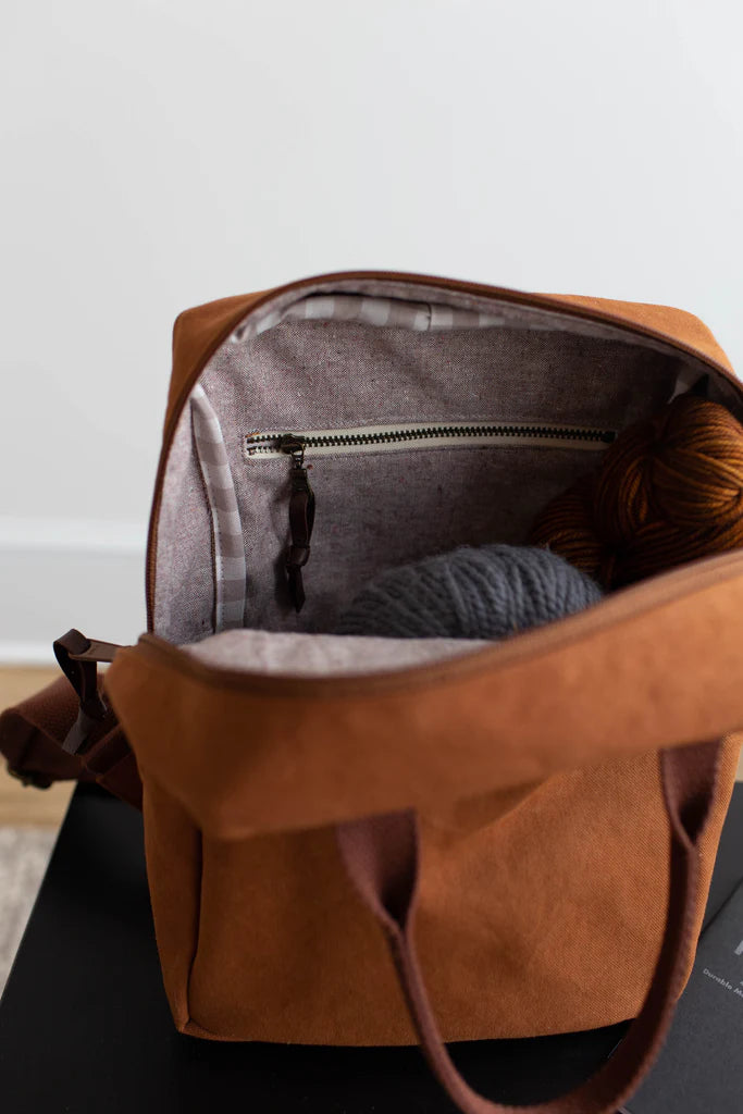Noodlehead Patterns - Making Backpack (Regular & Mini Sizes)