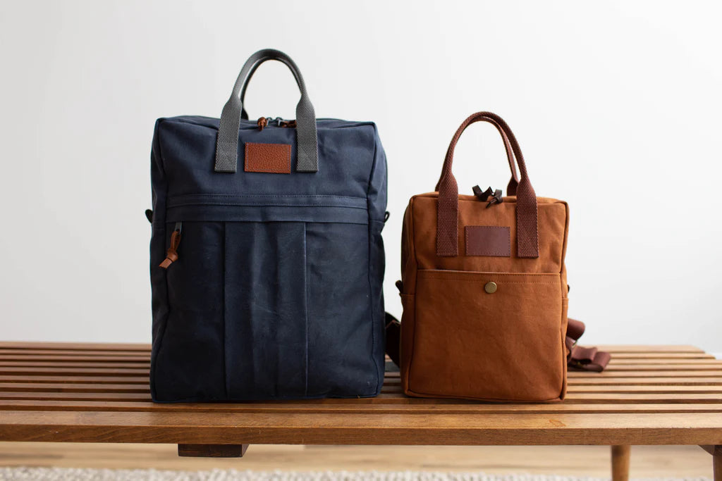 Noodlehead Patterns - Making Backpack (Regular & Mini Sizes)