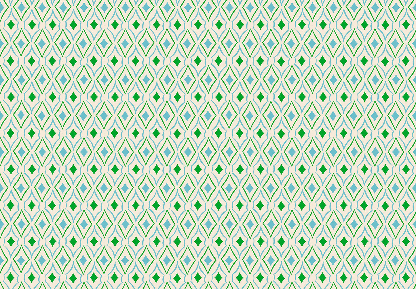 Flowerland - Diamonds Turquoise