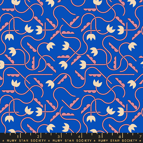 Woodland Park - That One Flower Print Blue Ribbon