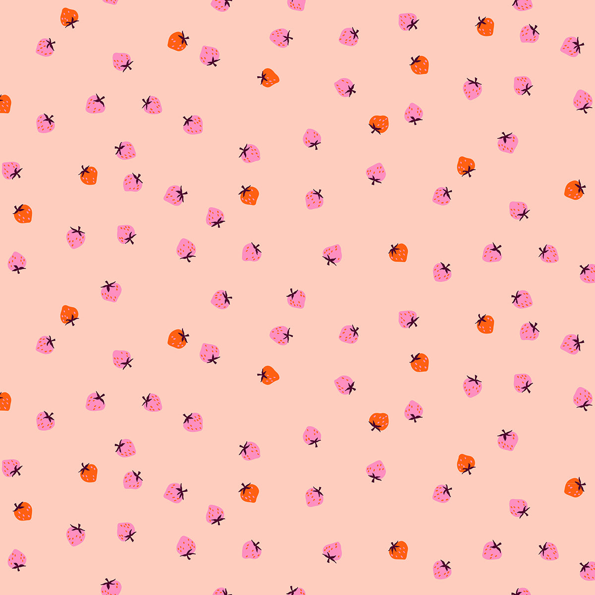 Strawberry - Mini Berry Pale Peach