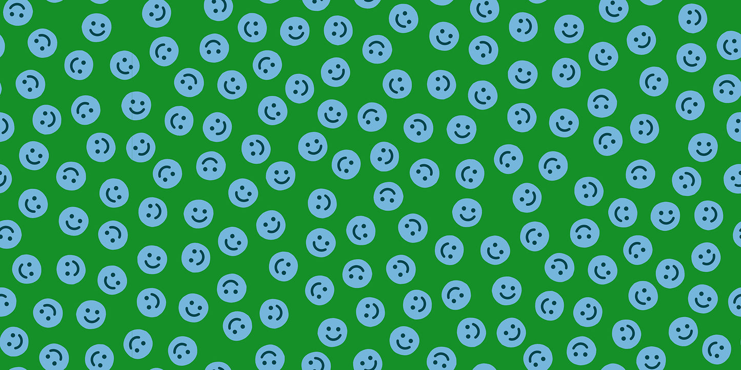 Egg and Friends - Smiley Dark Verdant