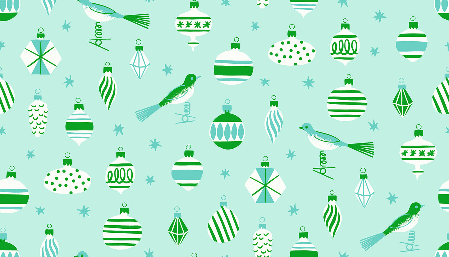 Merry Happy - Baubles Mint
