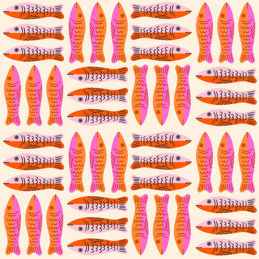 Ooh Lucky Lucky - Sardines Pink