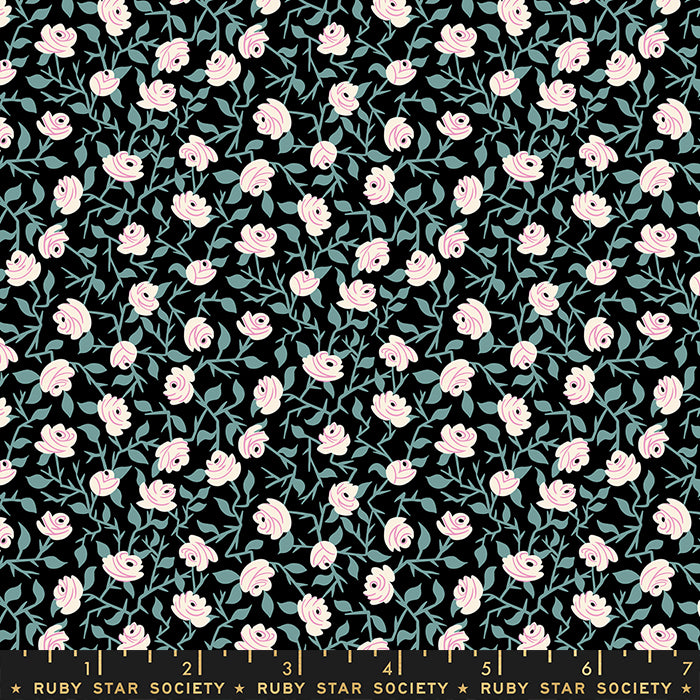 Tiny Frights - Brambling Rose Black