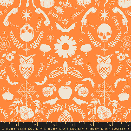 Good Spirits - Creepy Damask Pumpkin
