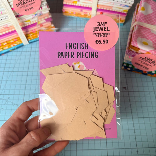 EPP Paper Pieces - Jewel 0,75 inch - 70 stuks