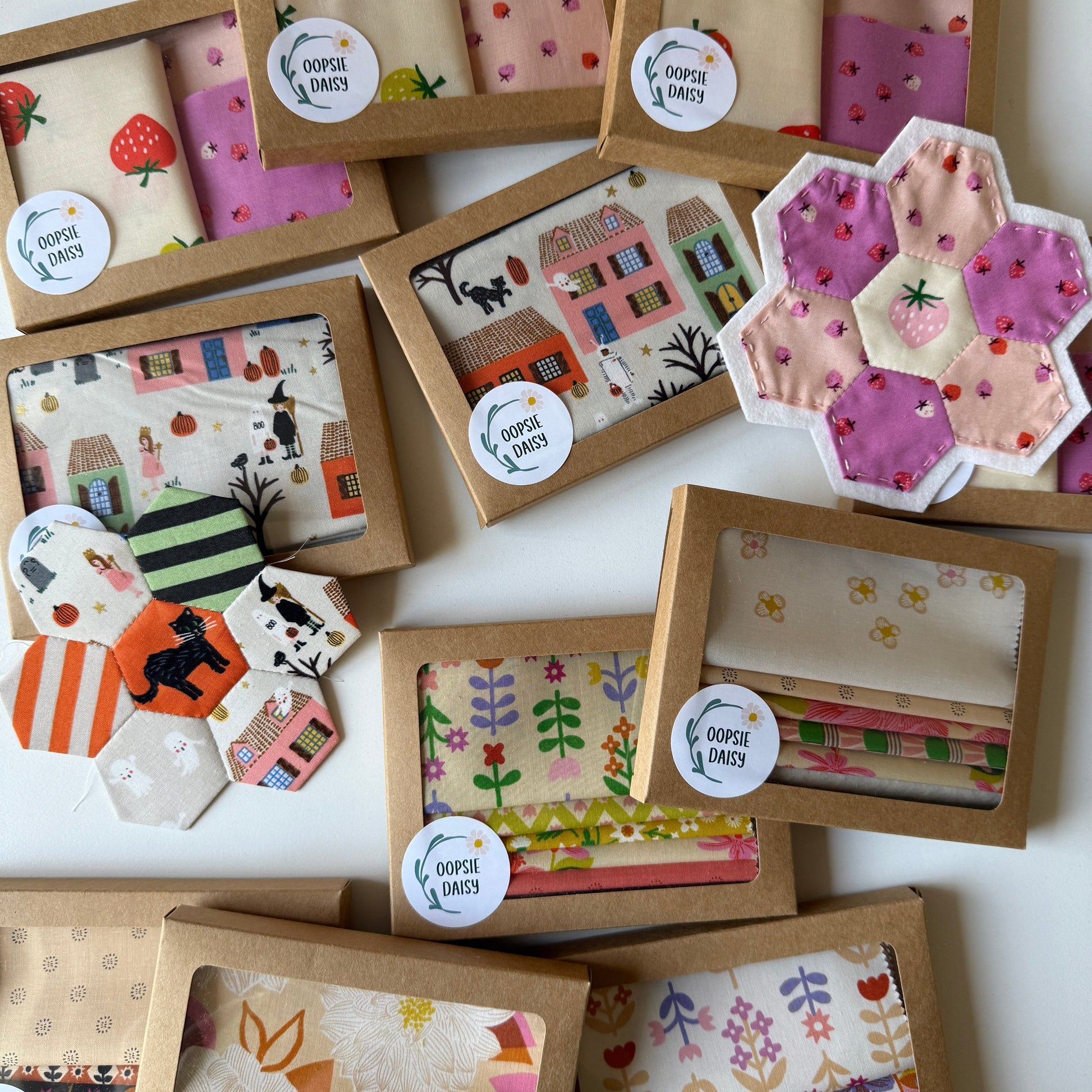 HexieBloemOnderzetterKit