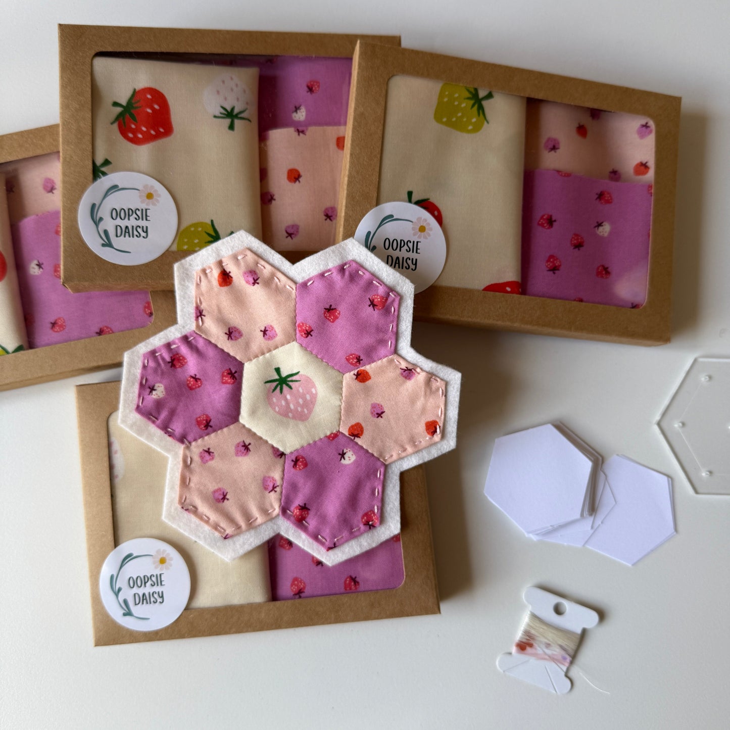 Oopsie Daisy Hexie Bloem Onderzetter Kit