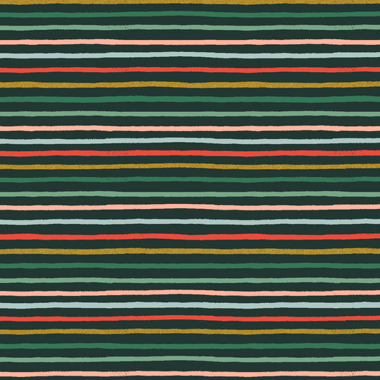 Holiday Classics - Festive Stripe Evergreen