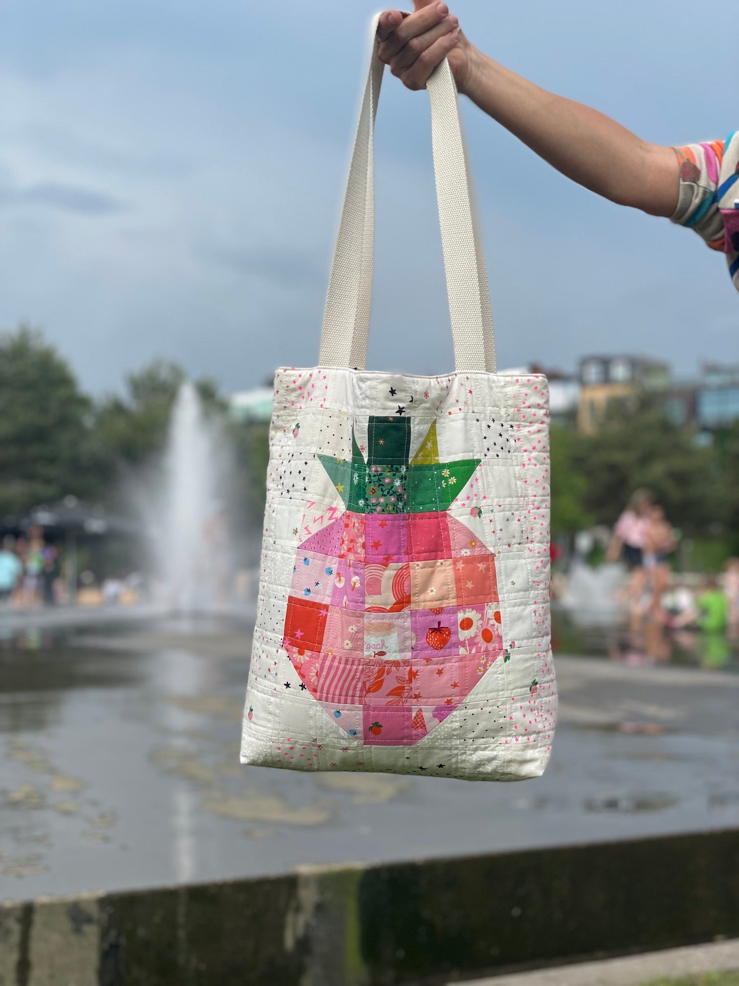 Strawberry Tote Bag - Stoffenpakket