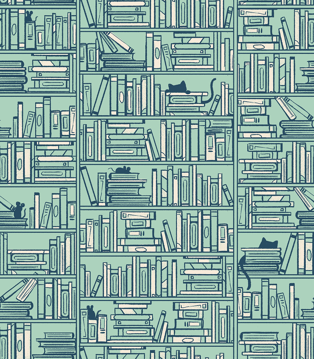 Reading Nook - Library Soft Aqua