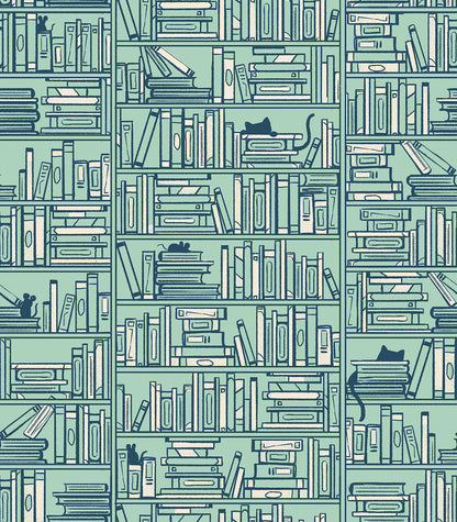 Reading Nook - Library Soft Aqua