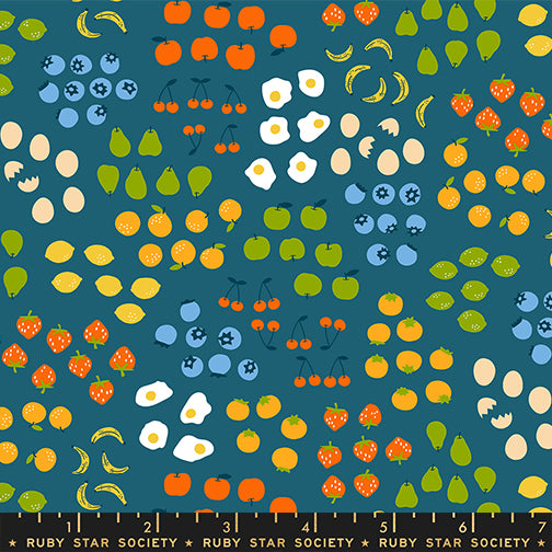 Egg and Friends - Fruit Teal