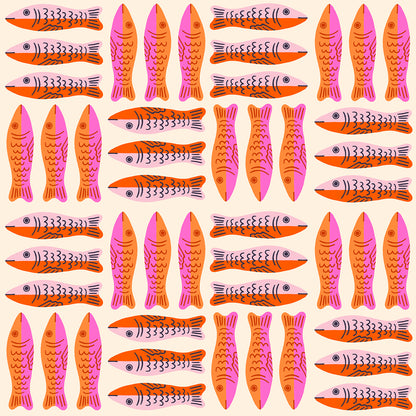 Ooh Lucky Lucky - Sardines Pink