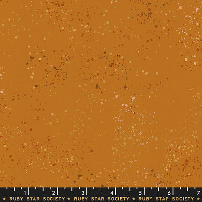 speckled earth gold metallic ruler