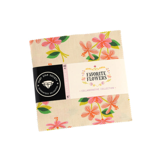 Favorite Flowers - Charm Pack