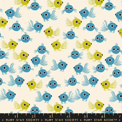 Animal Animal - Goldfish Vintage Blue