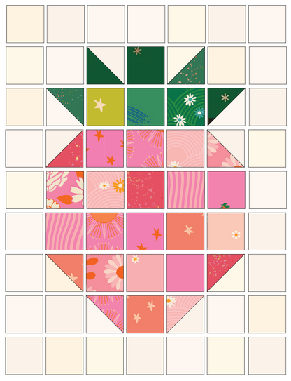 strawberry quilt block