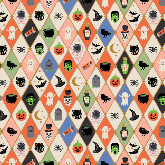Halloween - Argyle Multi