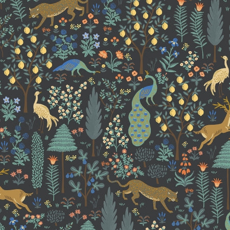 Rifle Paper Co - Menagerie Black Metallic